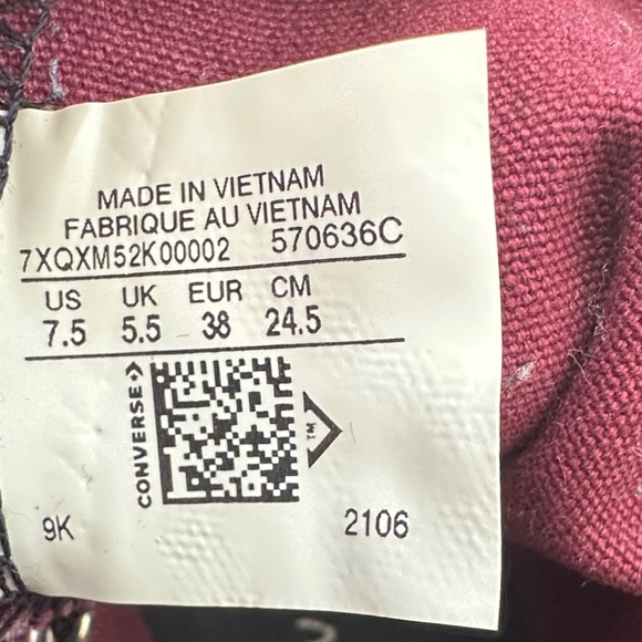 Converse Chuck Taylor All Star Lift Platform Leopard Zebra Glitter Sneakers - Picture 12 of 13